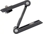 POPETPOP Camera Tripod Z Type Folding Phone Bracket Lightweight Phone Clip Stand Multi Angle Support for Mobile Devices Portable Camera Holder for Photography