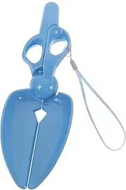 BESPORTBLE Portable Pet Poop Scooper Scissors Tongs Dog Waste Pickup Tool Easy to Use Clip for Indoor/Outdoor Cleaning Lightweight Washable