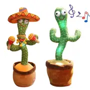Singing and Dancing Children’s Toy Cactus - USB Charging