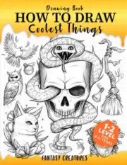 Drawing Book How to Draw Coolest Things Fantasy Creatures: This Step-By-Step