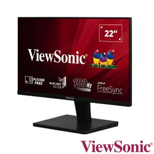 【ViewSonic 優派】VA2215-MH 22型 VA 100Hz 護眼電腦螢幕(內建喇叭/5ms)