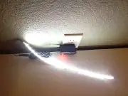 Aquarium LED 6500K WHITE Light 18 LEDs 1 ft Strip 250 Lumens 12 inch + Power