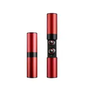 Bluetooth Headset Mobile Wireless Ear-Hanging Magnetic Suction Charging Headset - Red