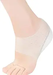 WOFASHPURET Invisible Height Increase Silicone Insoles Practical Half Heel Pads for Shoes Comfortable and Lightweight Shoe Lifts for Sneakers and Boots Unisex Design