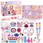 2024 Christmas Advent Calendar Kids Girl Make Up Tool Gift Blind Box Toy Kits AU