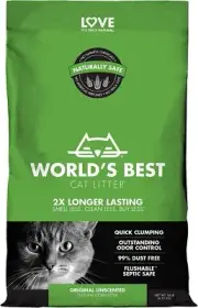 Worlds Best Cat Litter Clumping 6.35kg Pack of 1 Fast and Free Shipping
