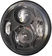 Motorcycle Headlight 5.75 Inch Motorcycle LED Headlight For Dyna Softail For Sportster 883 XL883 FXCW 5 3/4" led 80W Light Motorbike Headlamp