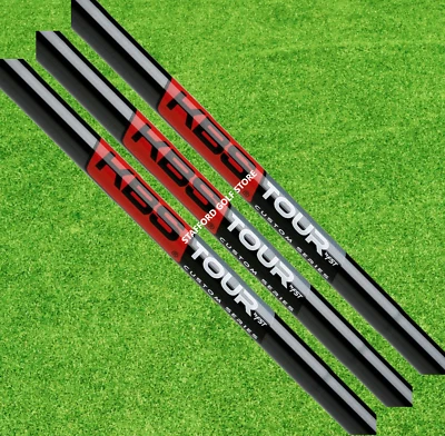 KBS Tour Custom Black Pearl Wedge Shafts S Flex 120g .355 Taper Tip Set of 3