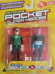 DC Comics Pocket Super Heroes - Series 1 - Green Lantern & Sinestro - MIB!