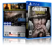 Call of Duty: WWII - Replacement PS4 Cover and Case. NO GAME!!