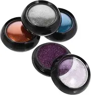 FOMIYES 4pcs Nail Art Titanium Powder Nail Accessories Glitter for Nails Makeup Glitter Decors Nail Glitters Manicure Glitter Women Nail Decorations Nail Salon Accessories Plastic
