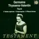 Gabriel Faure : 8 Pieces breves op.84 / Germaine Thyssens-Valentin