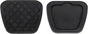 CHPGKGVNVT 2Pcs Clutch Brake Foot Pedal Rubber Covers for Honda Accord Element Civic CRV Acura TL RSX TSX Brake Clutch Pedal Pad Non-Slip Pedals