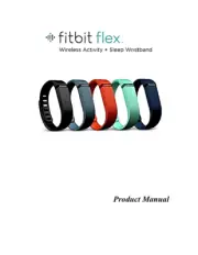 fitbit flex NEW PRODUCT MANUAL