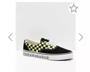 Vans MEN’S Era BLACK AND SHARP GREEN 10.5