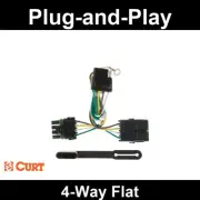 CURT 2000 GMC Yukon XL 1500 All Custom Wiring, 4-Way Flat