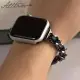 【ALL TIME 完全計時】Apple Watch S7/6/SE/5/4 38/40/41mm 極細編織鏈鋼錶帶