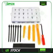 456 Clips+Tools Car Body Retainer Push Rivet Trim Moulding Fastener Screwdriver (for: MG)