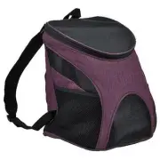 DOGLINE Pet Carrier Pack (Front or Back) Bag - Purple (Medium)