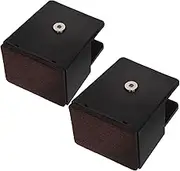 ETHZZLE Bed Foot Pads 2in Height Furniture Risers 1-1.5in Width for Beds Sofas Couches Cabinets Tables Noise Reduction