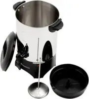 Restaurantware Restpresso 150 Ounce Coffee Dispenser 1 30 Cup, Silver