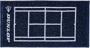Dunlop TPT7533 Tennis Hard Tennis Face Towel, Approx. 13.4 x 25.6 inches (34 x 65 cm), Navy
