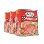 Grace Corned Beef 12Oz/340g Pack Of 3 Canned Meat Quick Meal Option