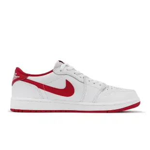 【NIKE 耐吉】Air Jordan 1 Retro Low OG University Red 紅 男鞋 AJ1(CZ0790-161)