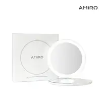 在飛比找momo購物網優惠-【AMIRO】LED隨身化妝鏡(隨身鏡 自拍鏡 輕巧收納 放