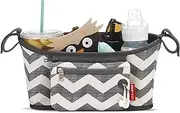 Skip Hop Stroller Organizer with Cup Holders, Grab & Go, Chevron