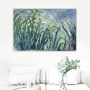 DIY Painting by Numbers for Adults Claude Monet《Iris Jaunes Et Mauves》 Adults Paint Kits Canvas Gifts Arts Crafts for Home Decor
