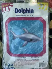 Swimming Pool Dolphin Floatation, Brand New Sealed for ages 4 and up.