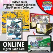 Pokémon Ultra-Premium Powers Collection Hidden Fates ONLINE Code TCG PTCGO Live