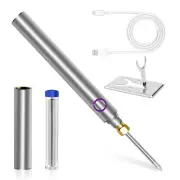 Cordless Soldering Iron Kit, USB Portable Cordless Soldering Iron with Tin Wi...
