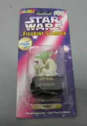 1997 Yoda RoseArt Star Wars Figurine Stamper