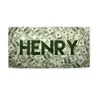 Personalized Beach Towel: Hundred Dollar Bills