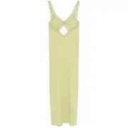 [Blumarine] Blumarine Corded-lace Maxi Dress 40 IT GREEN