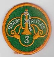 3rd Armored Cavalry Patch - Full Color - Sew On - Pack of 20