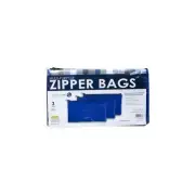 CONTROLTEK Multi-Purpose Bag 1 Compartment Blue 3/Pack (530495)