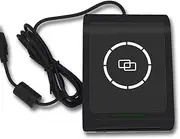 UHF RFID USB Reader/Writer with 860-960mhz Frequecy Support Keyboard Emulation Output+2pcs UHF Testing Cards Complie with The Standard of EPC C1G2 ISO 18000-6C.