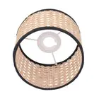 Rattan Lamp Shade Universal Rattan Woven Lampshade Lamp Cover For E27 E14 GH