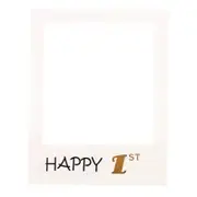 1Th 18Th-60Th Photo Booth Props Picture Frame Wedding Birthday Party Decoration