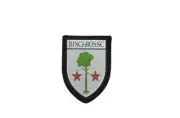 Patch printed embroidery travel souvenir shield crest city france biscarosse