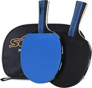 Senston Ping-Pong Paddle Table Tennis Paddle for Entertainment or Competition - Ping-Pong Racket with Advanced Speed, Control and Spin-Blue