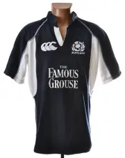 SCOTLAND 2003/2004 HOME RUGBY UNION SHIRT CANTERBURY XL FAMOUS GROUSE