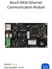 Bosch B426 Ethernet Communication Module