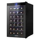 28 Bottles Wine Cooler Fridge Cellar Rack Compressor Chiller Storage Beverage AU