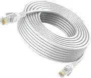 1pc Network Line Gigabit Line Computer Routers Router Supplies Router Cable Heavy Duty Cable Modem Ethernet Cable Cat5e Ethernet Cable Internet Cable Connection Cable White PVC