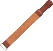 Razor Sharpening Strop Dual Sided Leather Strap for Efficient Shaving and Barber Accessories for Home Use for Straight Razors and Blades