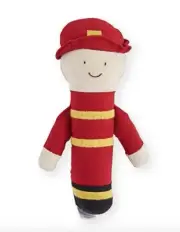 Fabio Fireman Baby Rattle by NANA HUCHY